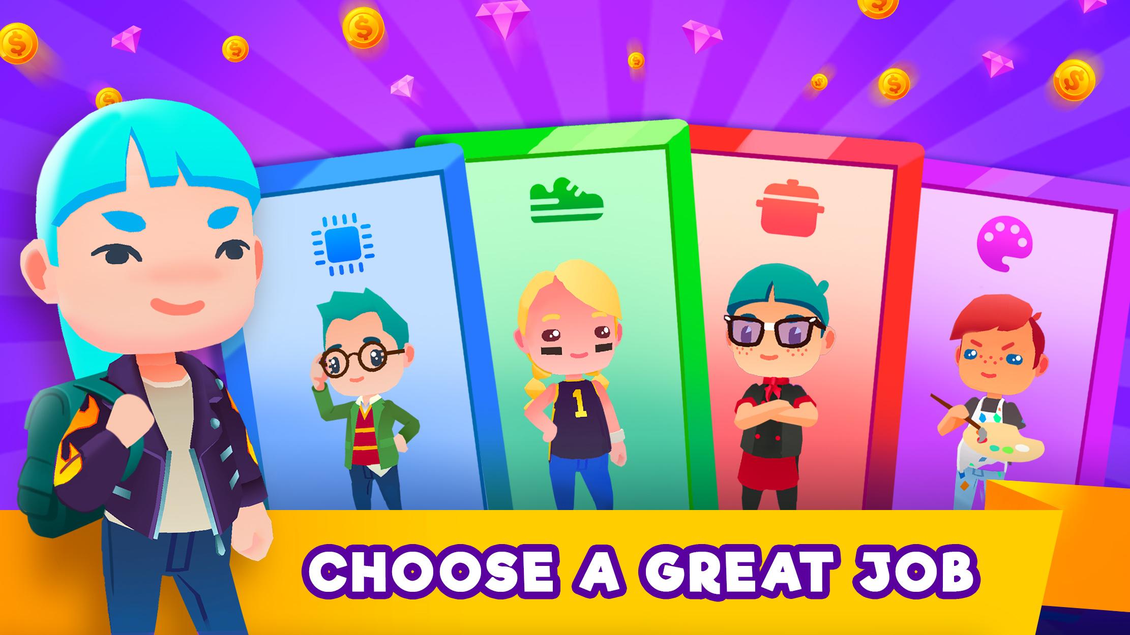 اسکرین شات 2 بازی Idle Life Sim - Simulator Game