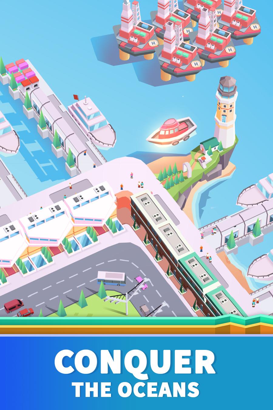 اسکرین شات 5 بازی Idle Harbor Tycoon－Sea Docks