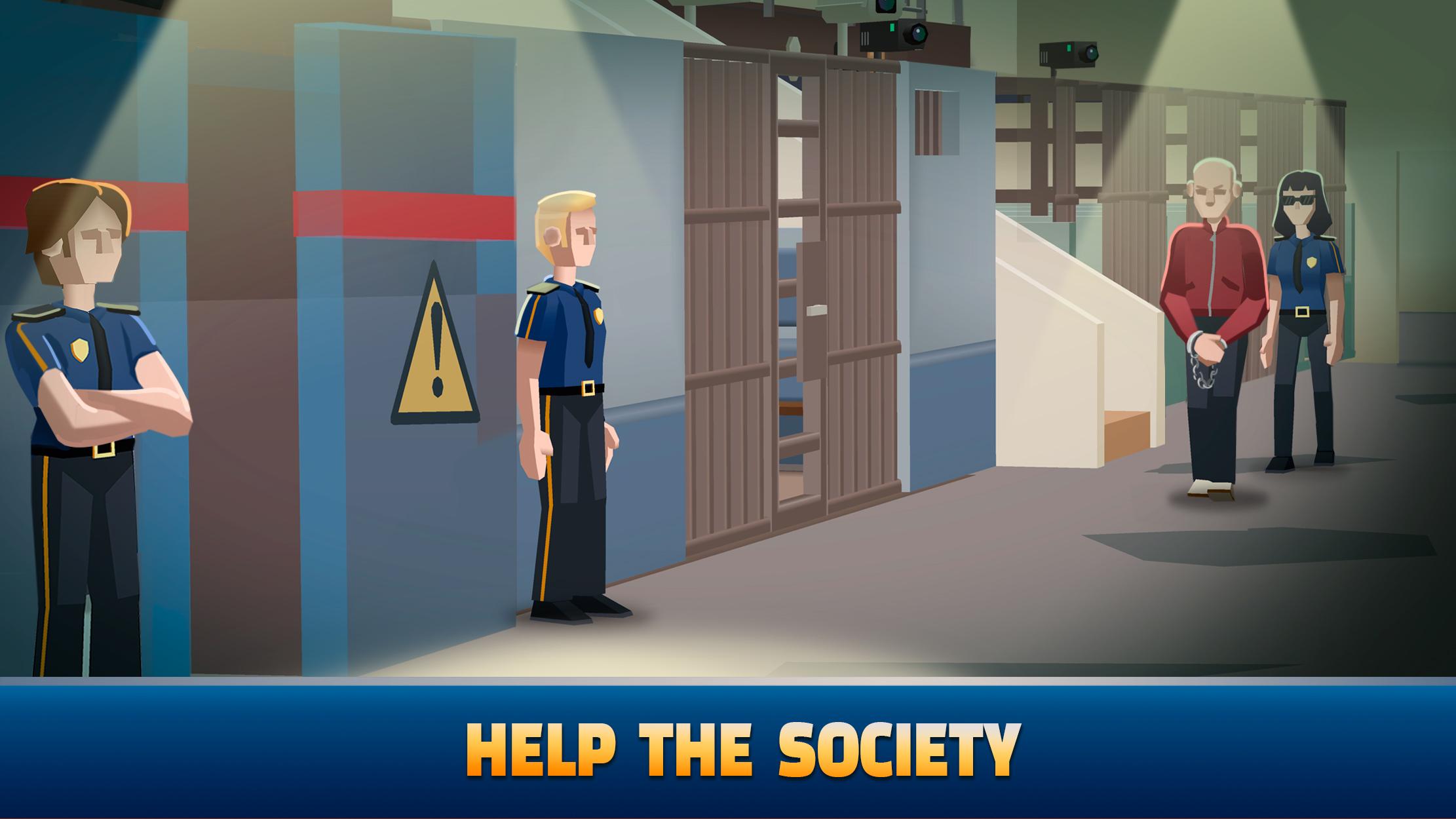 اسکرین شات 3 بازی Idle Police Tycoon - Cops Game