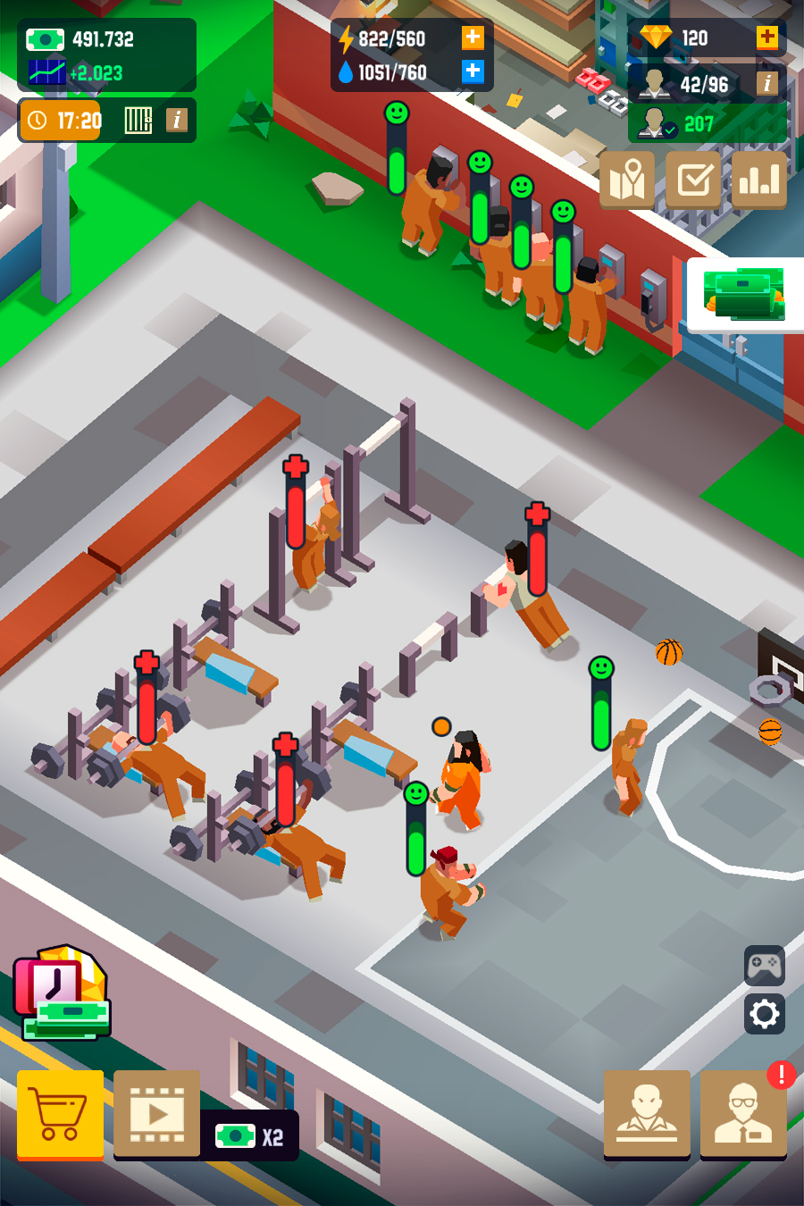 اسکرین شات 7 بازی Prison Empire Tycoon－Idle Game