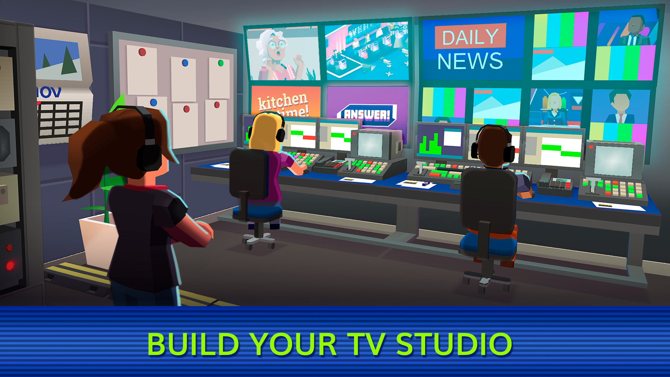 اسکرین شات 1 بازی TV Empire Tycoon - Idle Game