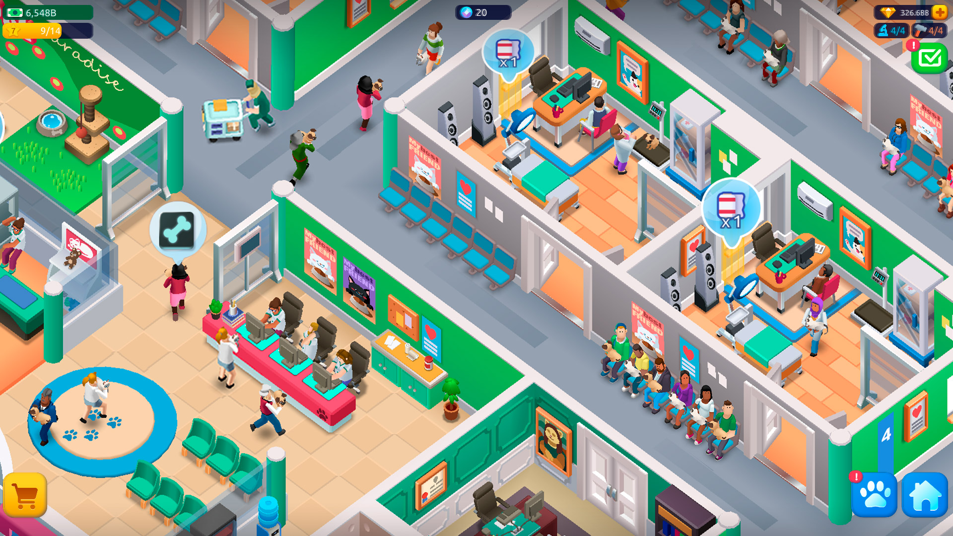 اسکرین شات 5 بازی Pet Rescue Empire Tycoon—Game
