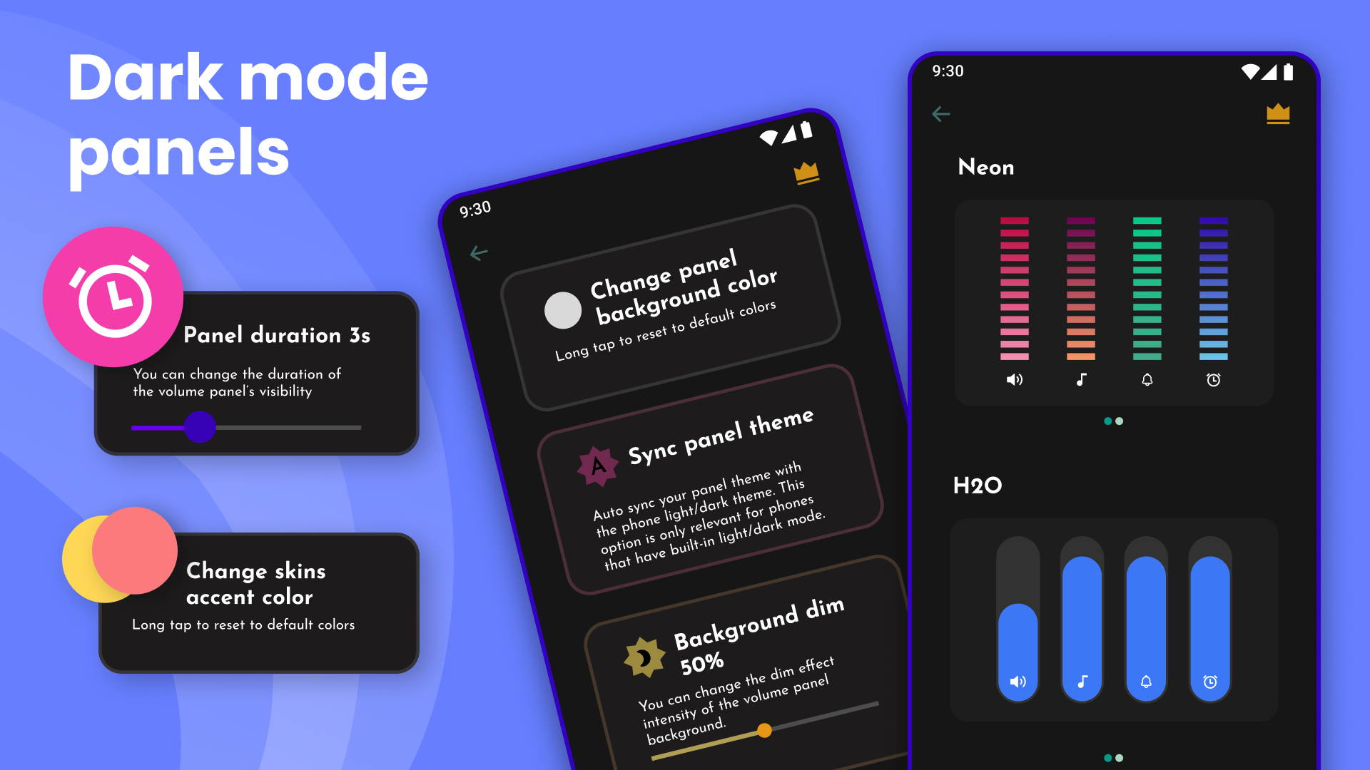 اسکرین شات 8 برنامه Custom Volume Panel Styles