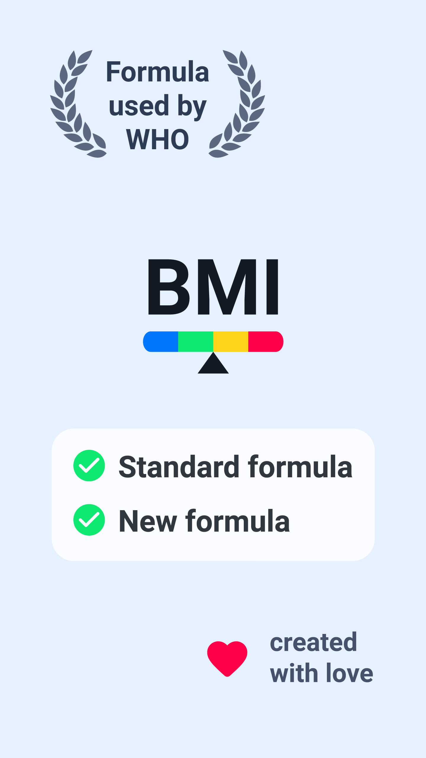 اسکرین شات 1 برنامه BMI Calculator Body Mass Index
