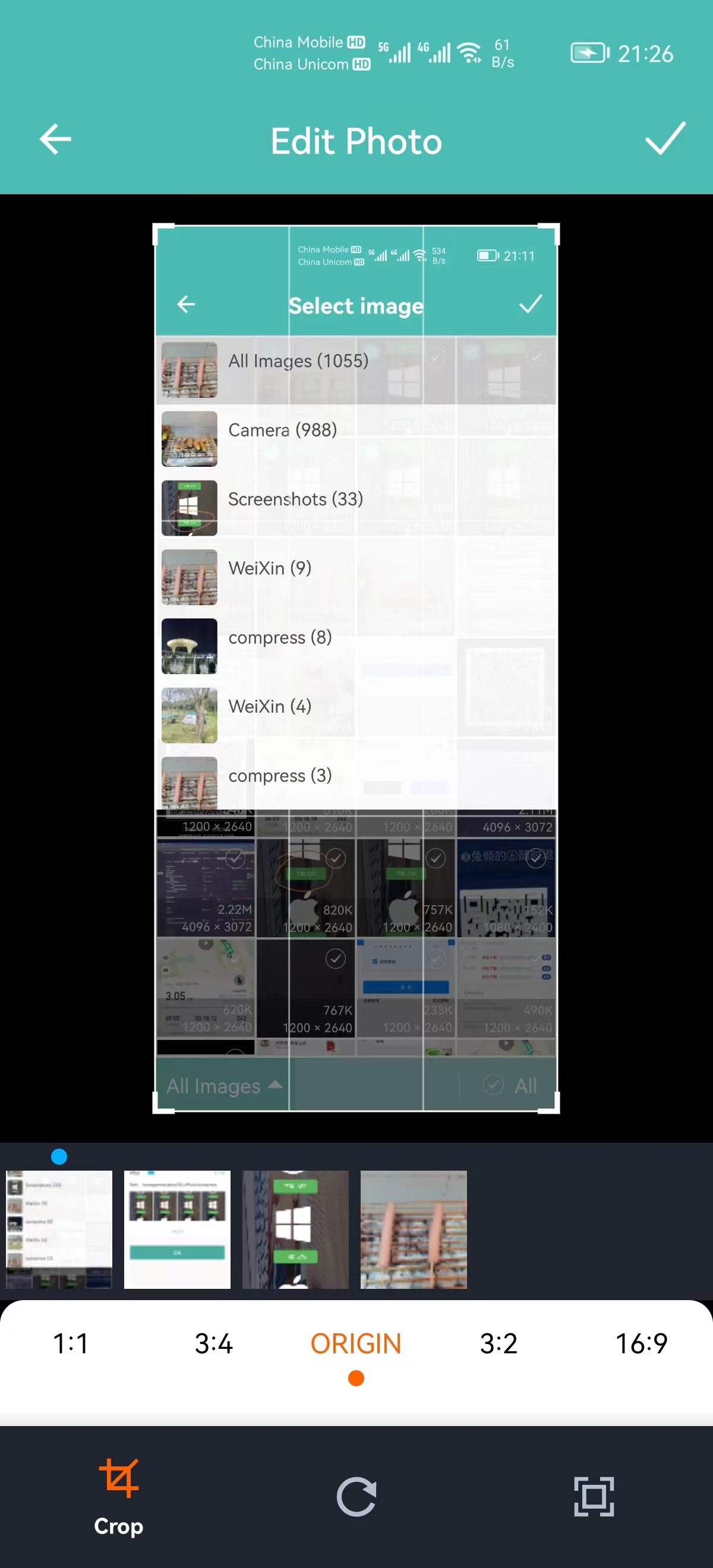 اسکرین شات 5 برنامه LitPhoto - Compress & Resize