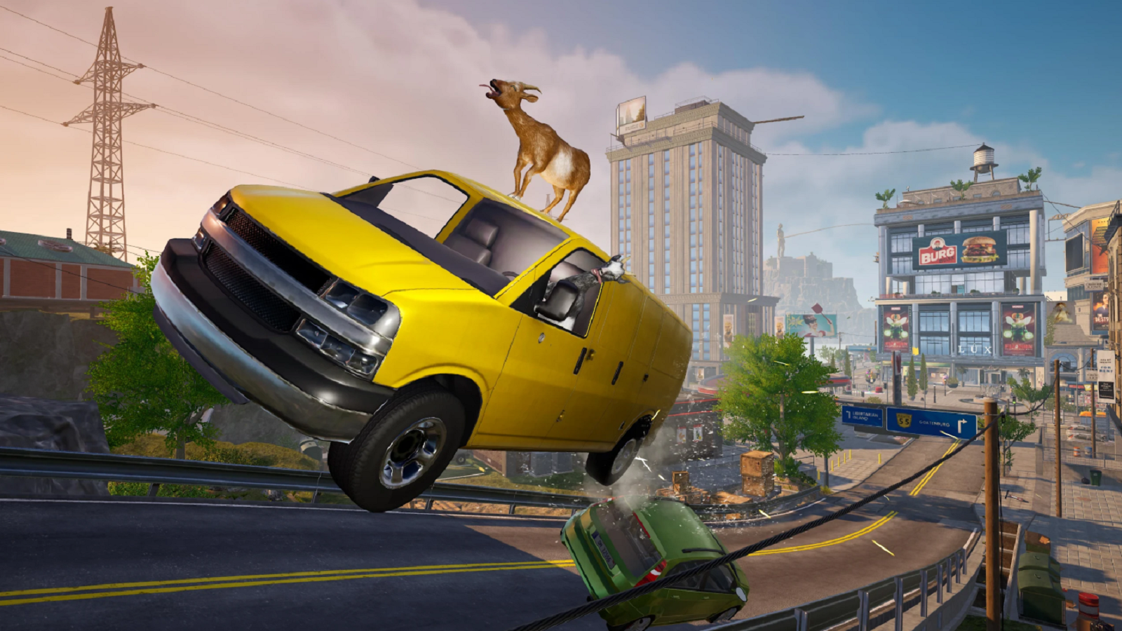 اسکرین شات 2 بازی Goat Simulator 3