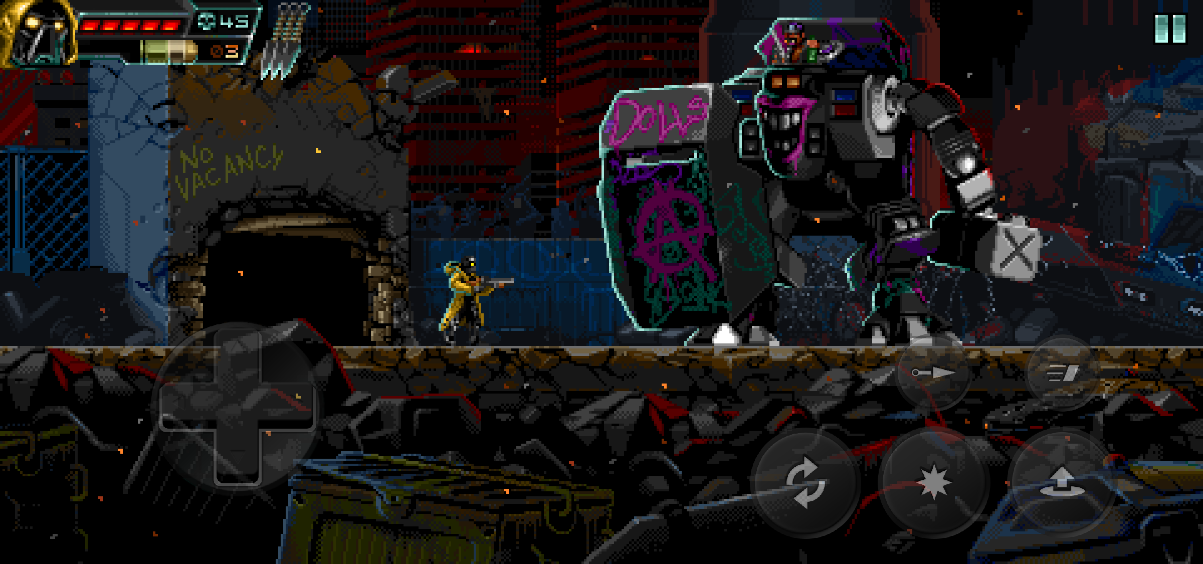 اسکرین شات 3 بازی Huntdown: Cyberpunk Adventure