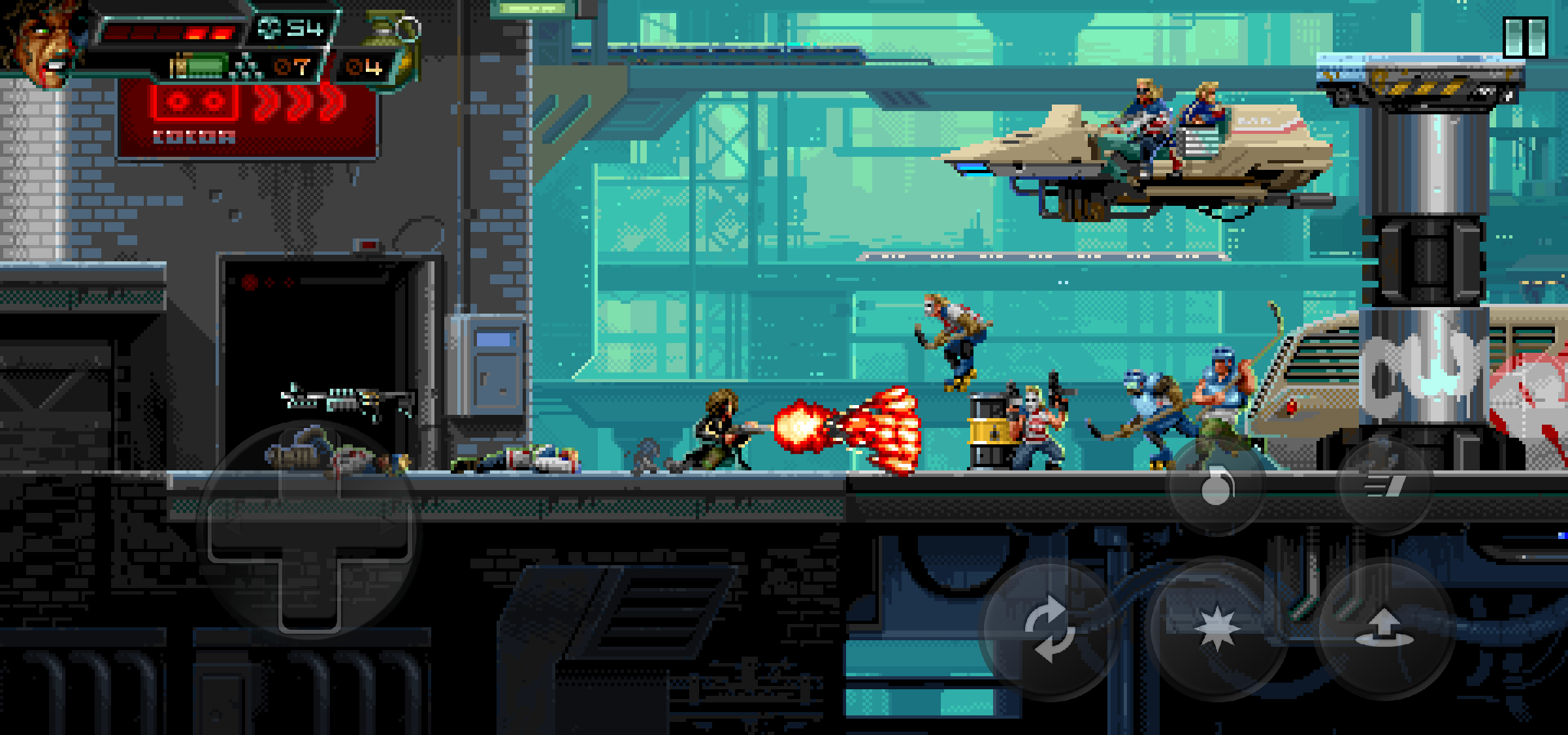 اسکرین شات 2 بازی Huntdown: Cyberpunk Adventure