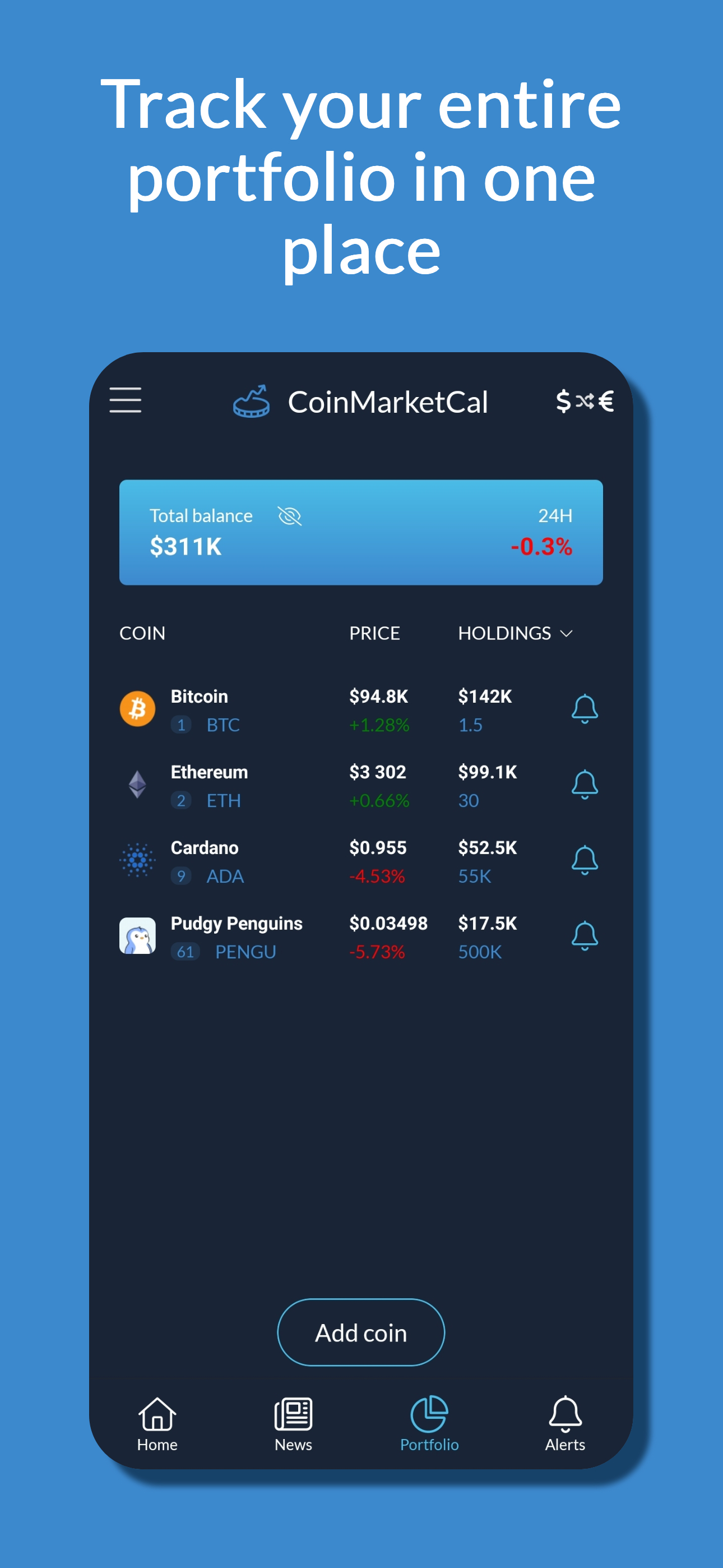 اسکرین شات 4 برنامه CoinMarketCal