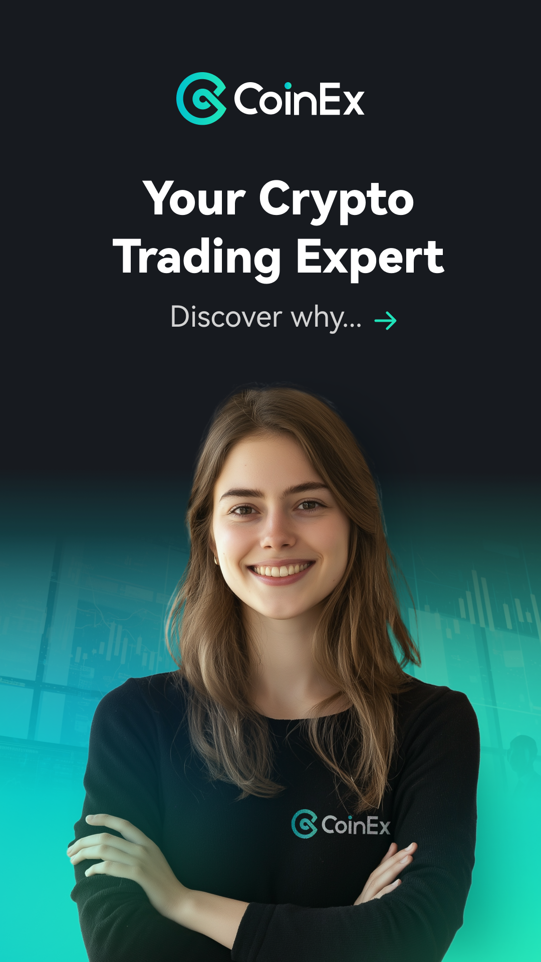 اسکرین شات 1 برنامه CoinEx: Buy Bitcoin & Crypto