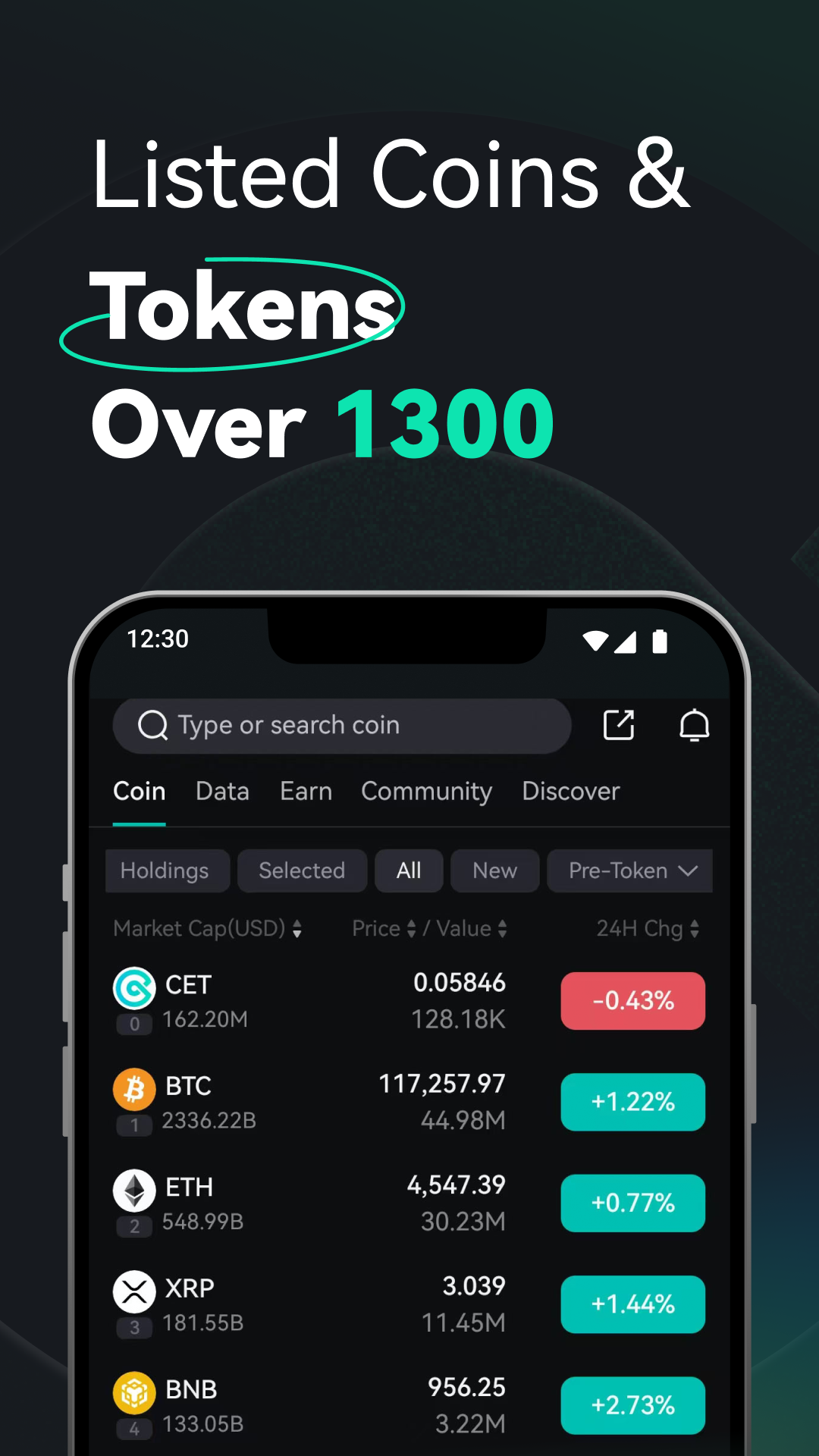 اسکرین شات 4 برنامه CoinEx: Buy Bitcoin & Crypto