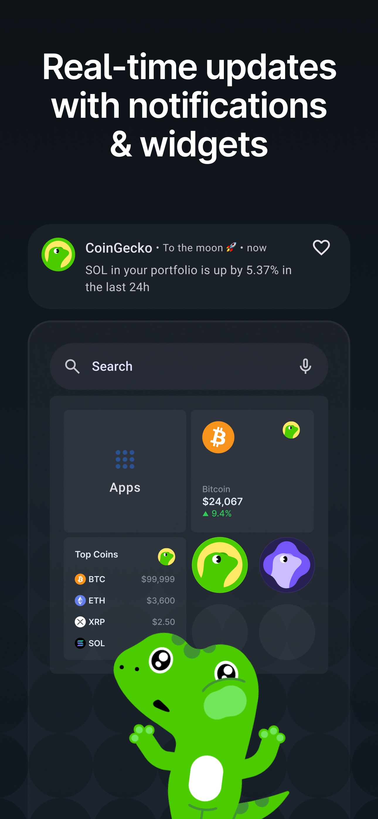 اسکرین شات 8 برنامه CoinGecko: Crypto Tracker