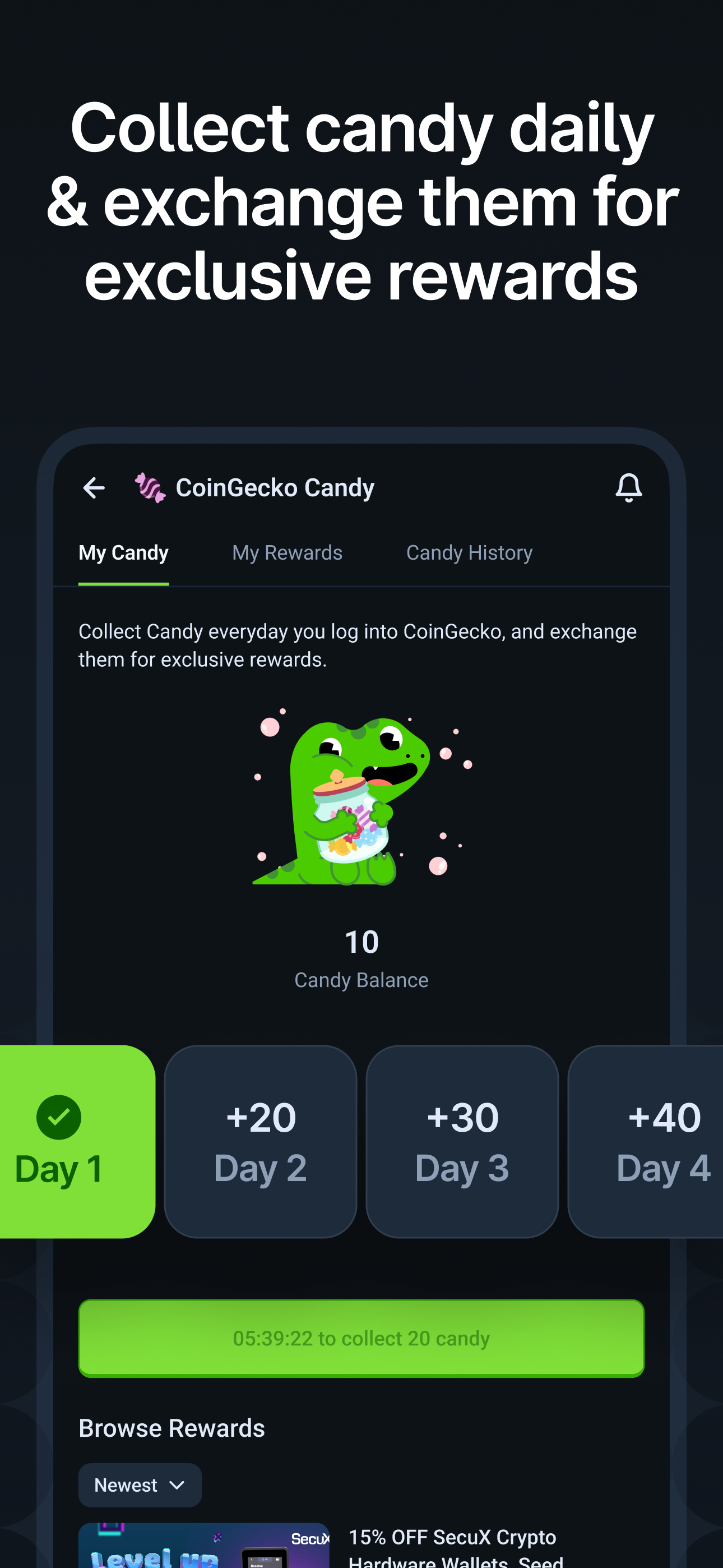 اسکرین شات 6 برنامه CoinGecko: Crypto Tracker