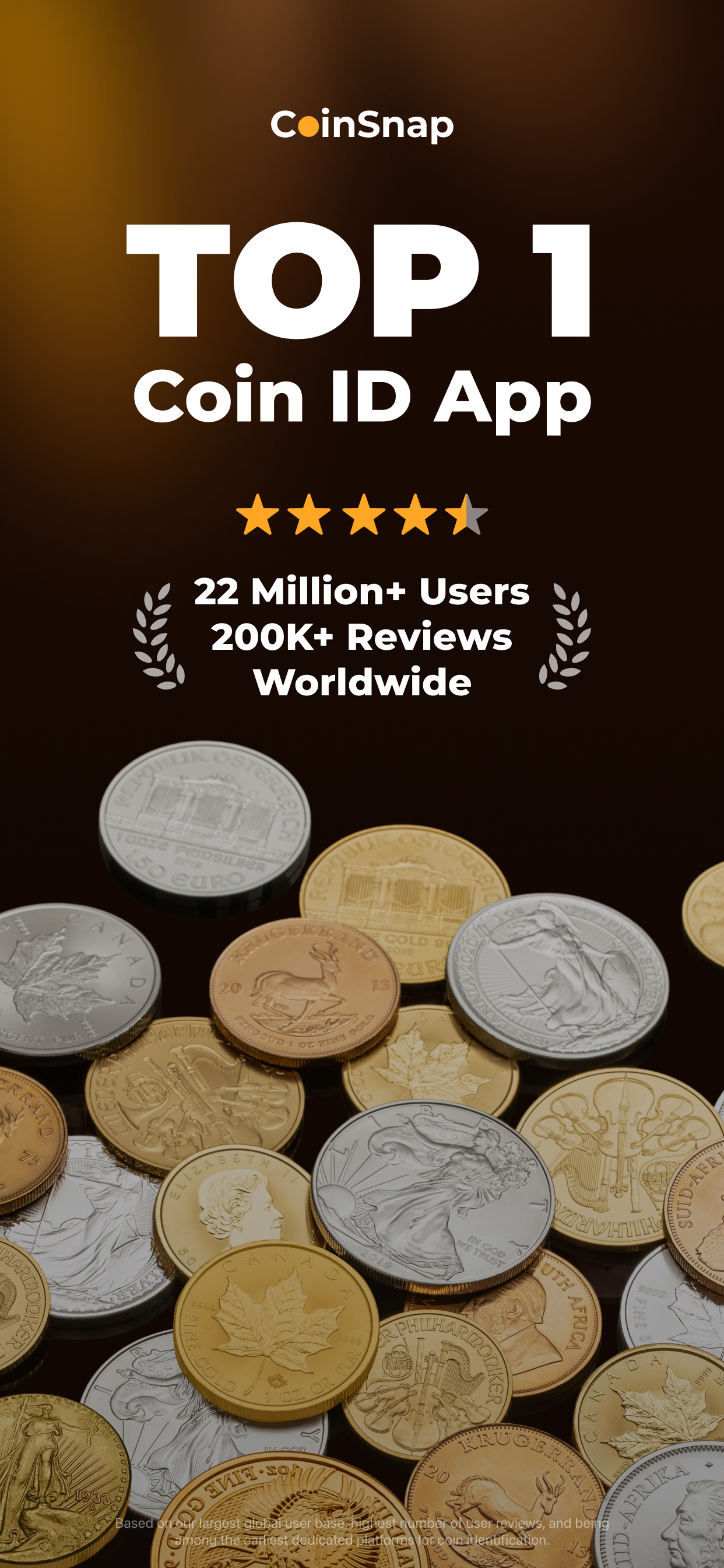 اسکرین شات 1 برنامه CoinSnap - Coin Identifier