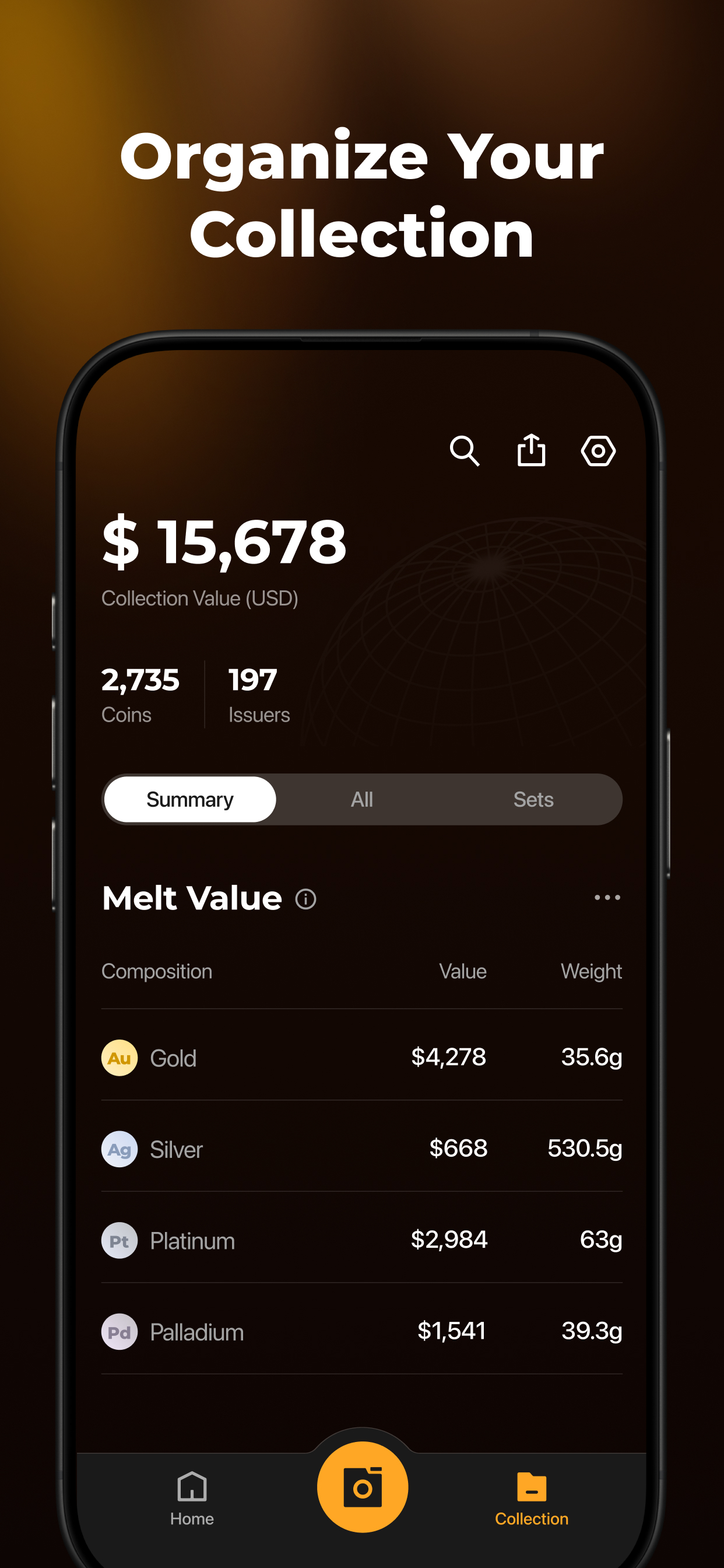 اسکرین شات 5 برنامه CoinSnap - Coin Identifier