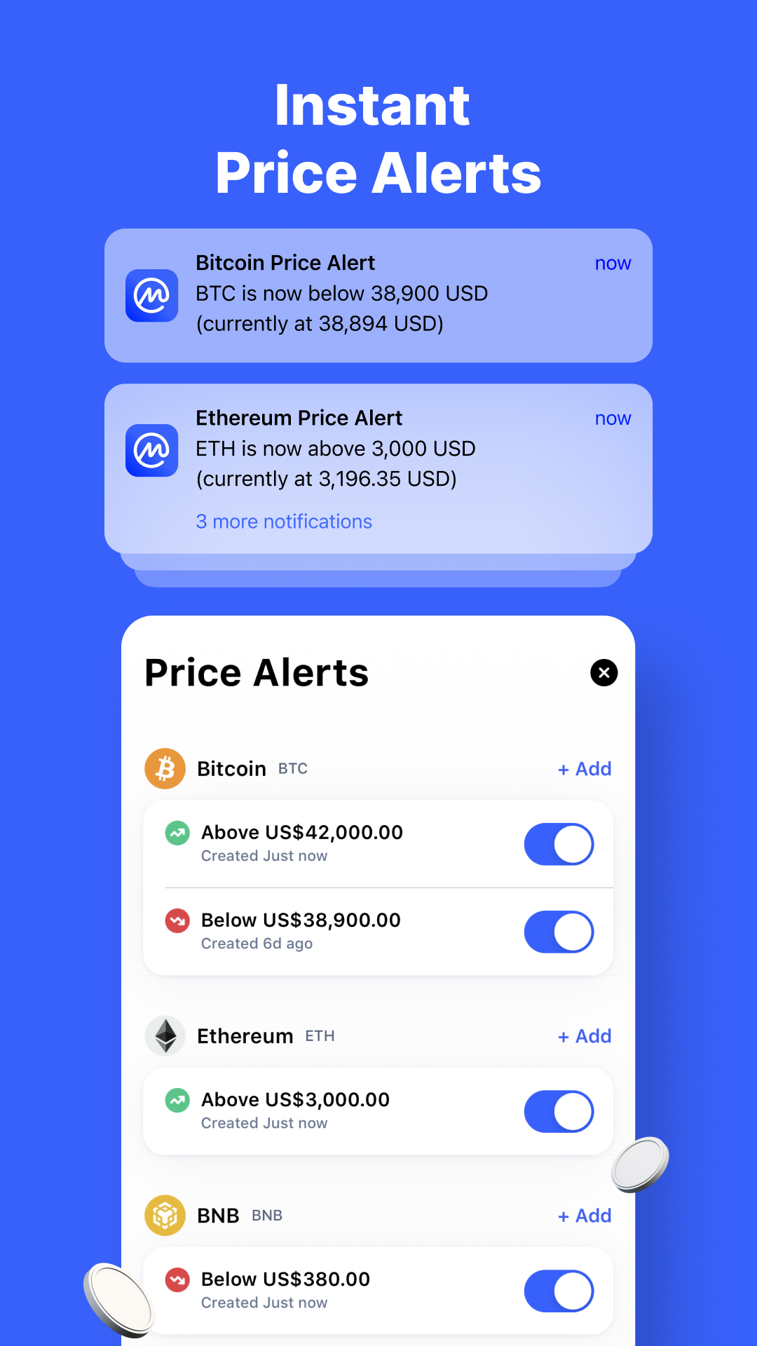 اسکرین شات 3 برنامه CoinMarketCap: Crypto Tracker