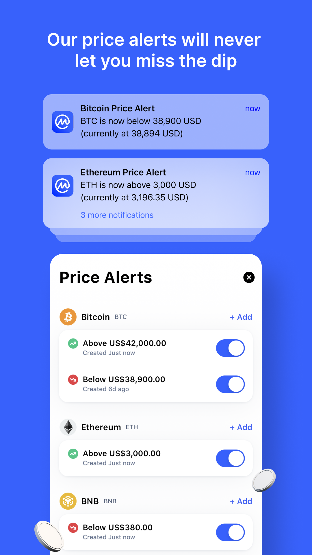 اسکرین شات 3 برنامه CoinMarketCap: Crypto Tracker