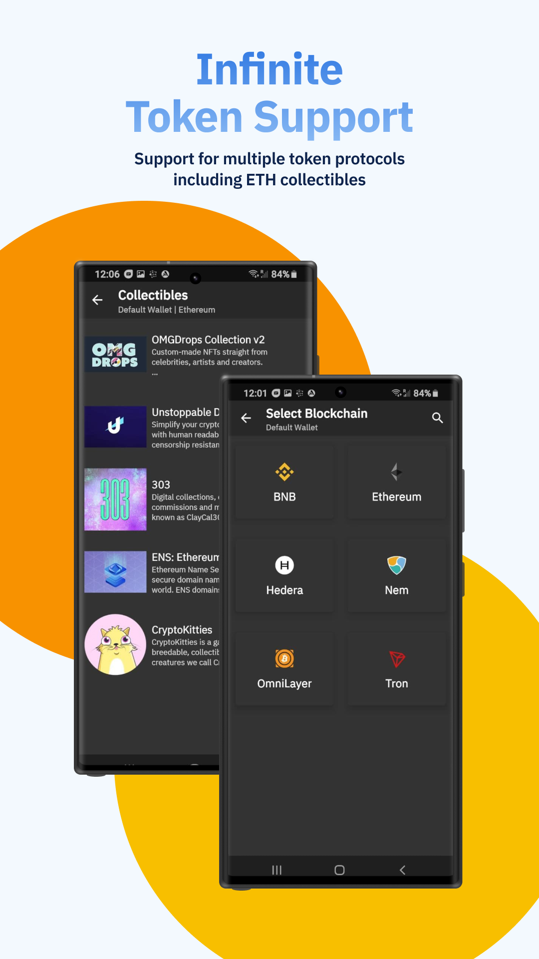 اسکرین شات 4 برنامه کوینومی Coinomi Wallet :: Bitcoin Ethereum Altcoins Tokens