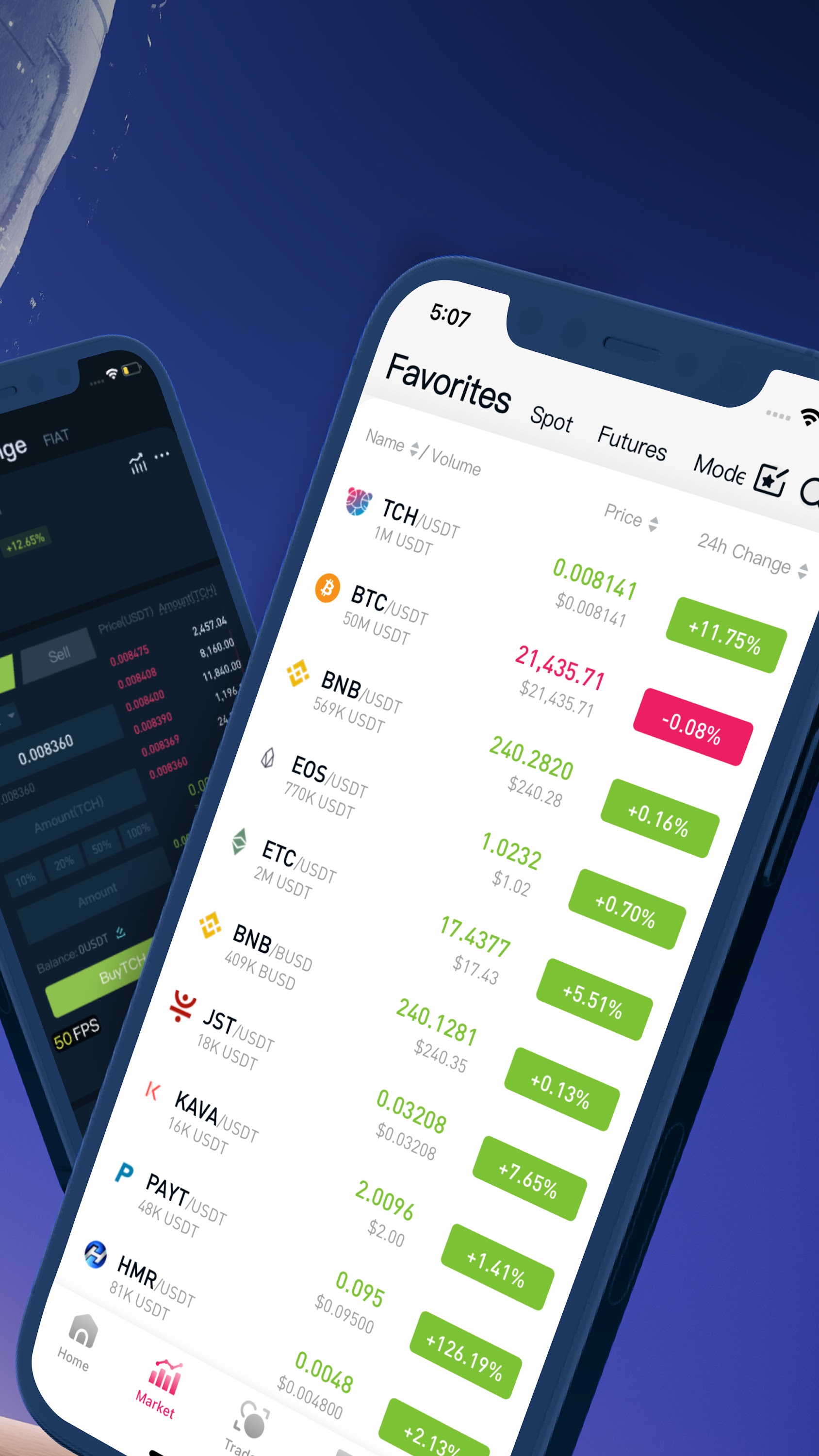 اسکرین شات 3 برنامه CoinTiger-Crypto Exchange