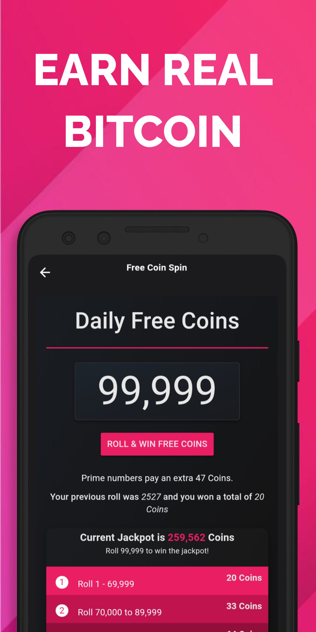 اسکرین شات 1 برنامه Cointiply - Earn Real Bitcoin