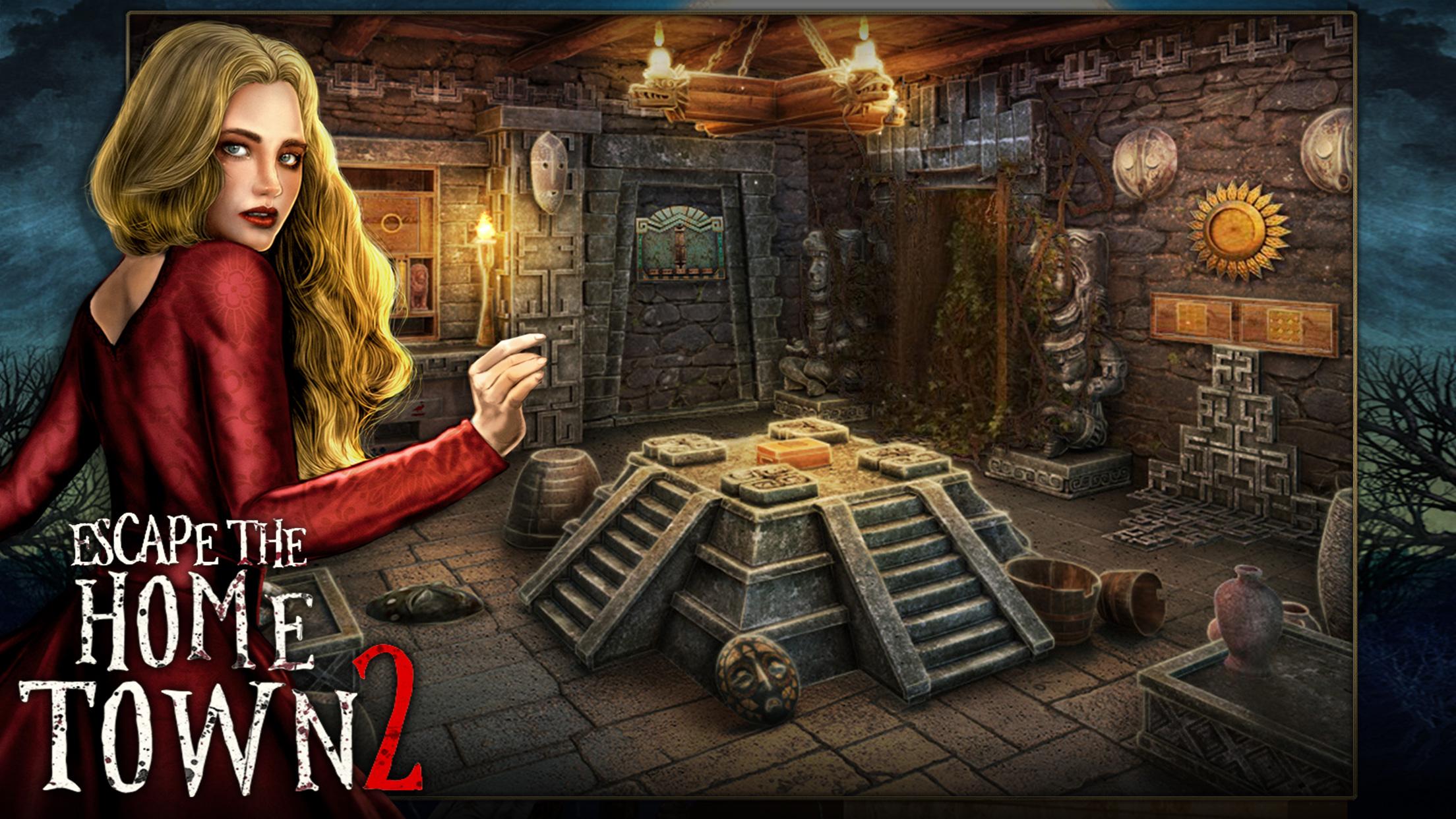 اسکرین شات 1 بازی Escape game : town adventure 2