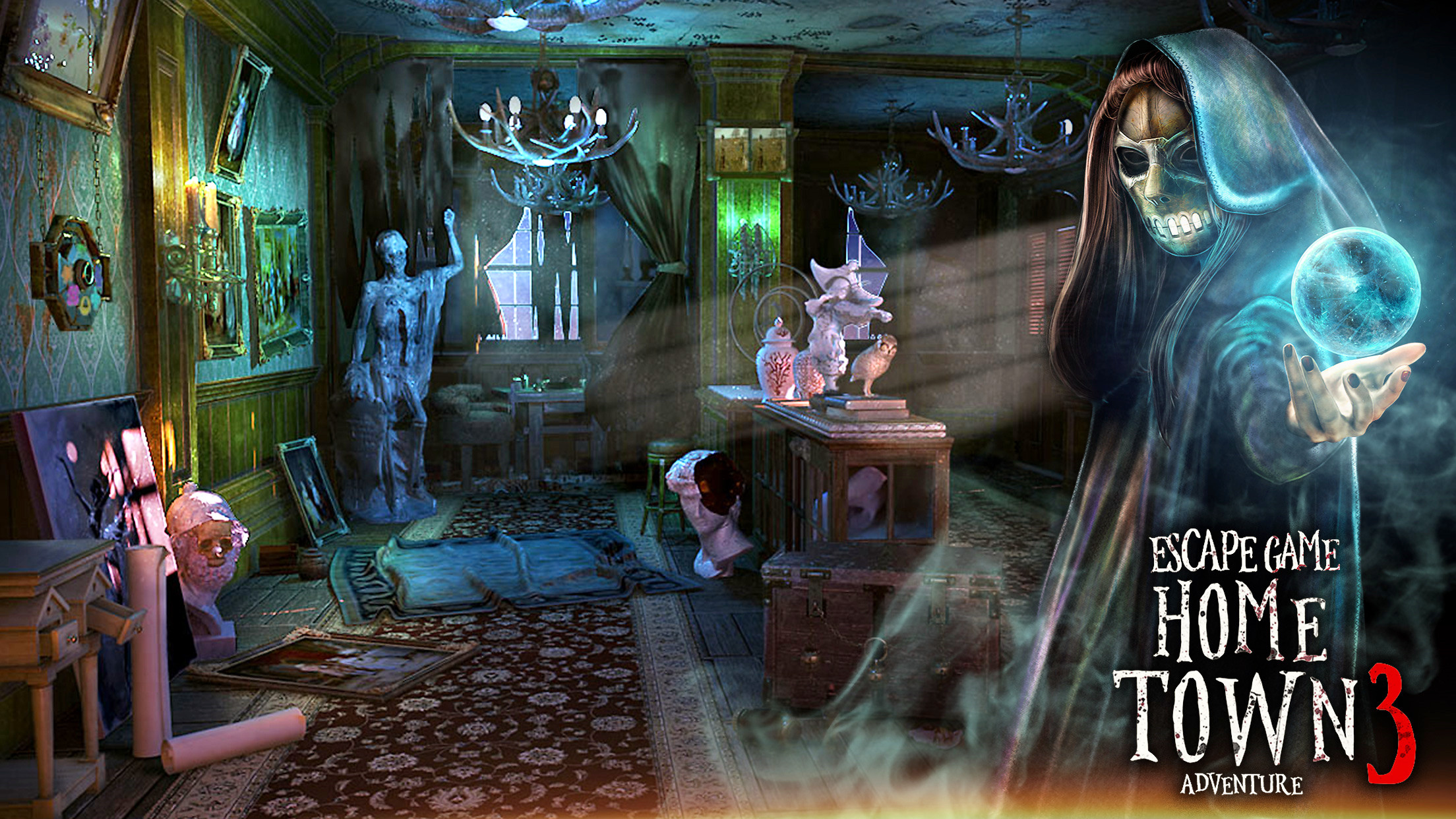 اسکرین شات 4 بازی Escape game : town adventure 3