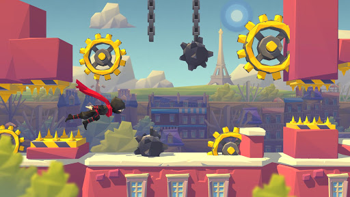 اسکرین شات 4 بازی Smashing Rush : Parkour Action Run Game