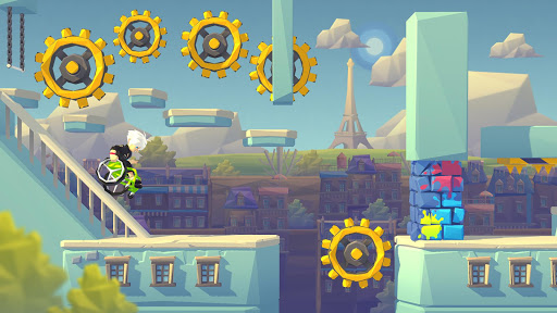 اسکرین شات 6 بازی Smashing Rush : Parkour Action Run Game