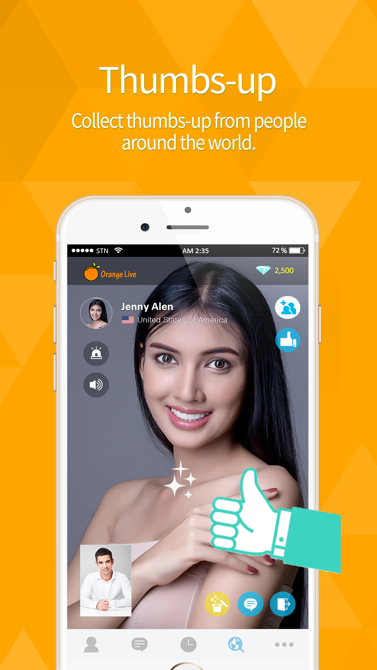 اسکرین شات 3 برنامه Live Onion Video Chat