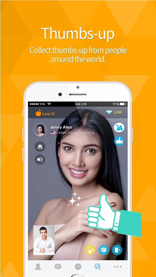 اسکرین شات 5 برنامه Live O Video Chat
