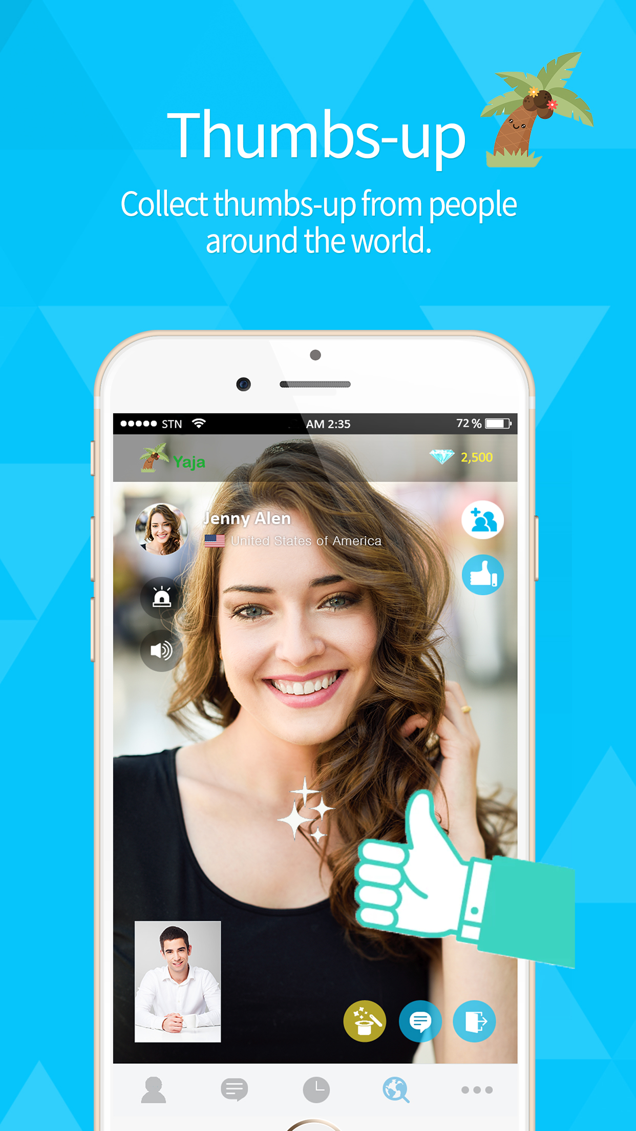 اسکرین شات 5 برنامه Yaja Live Video Chat