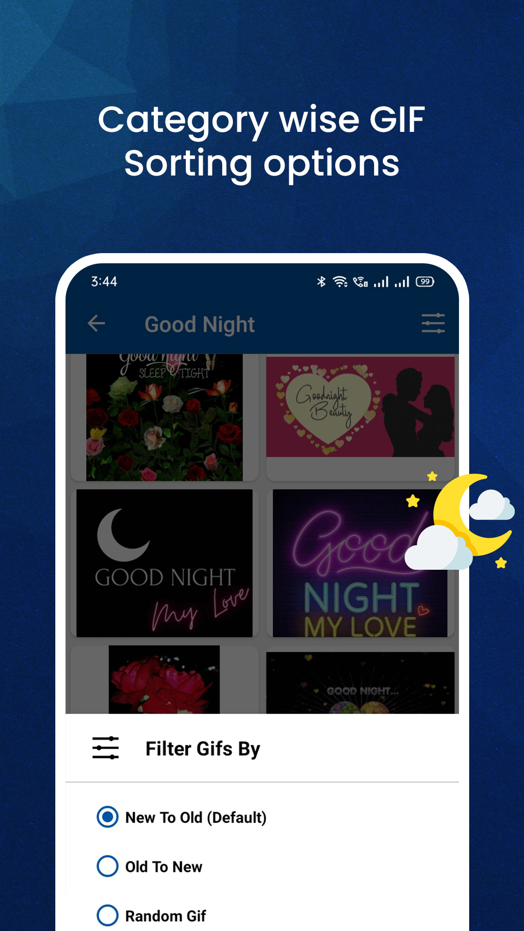 اسکرین شات 4 برنامه GIF For WhatsApp