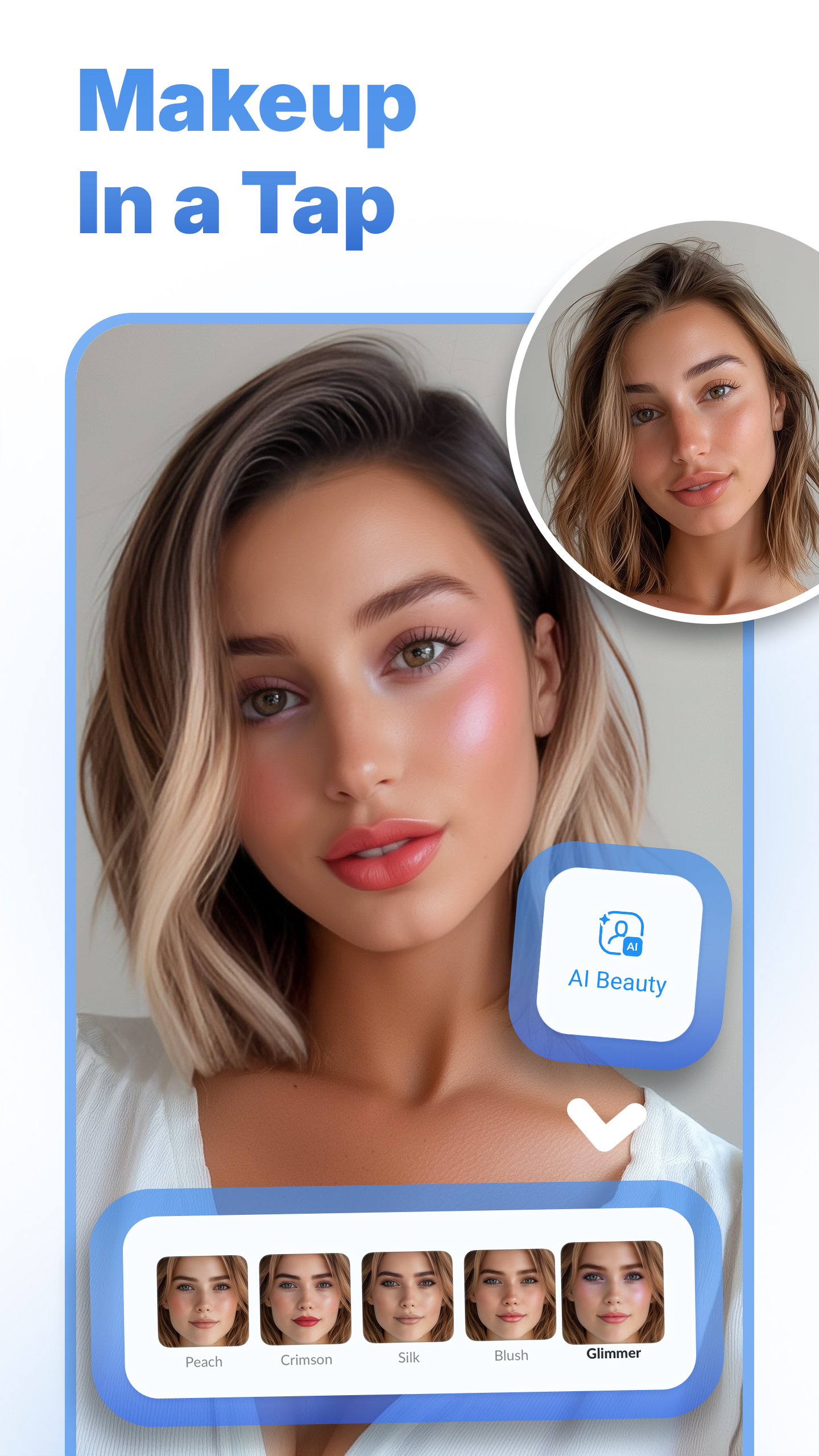 اسکرین شات 5 برنامه Facelab - Selfie Face Editor