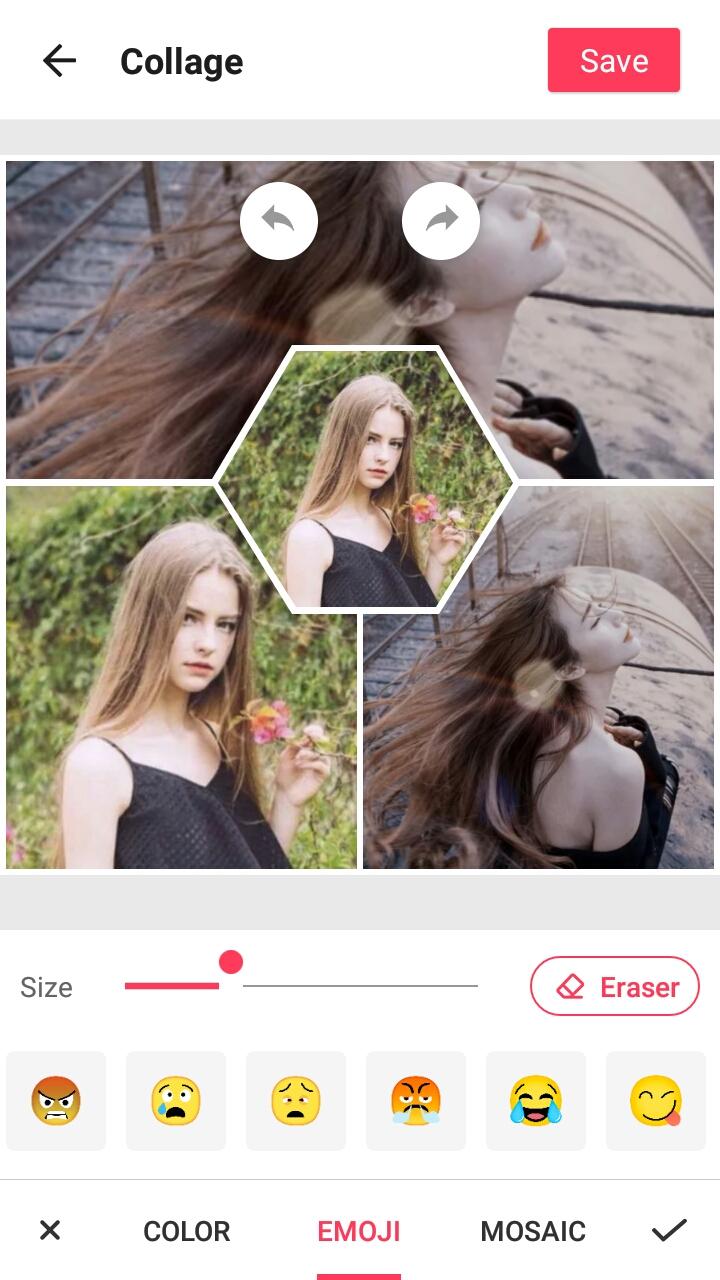 اسکرین شات 3 برنامه Photo Collage - Editor - Grid