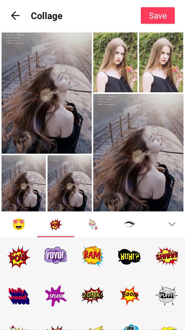 اسکرین شات 5 برنامه Photo Collage - Editor - Grid