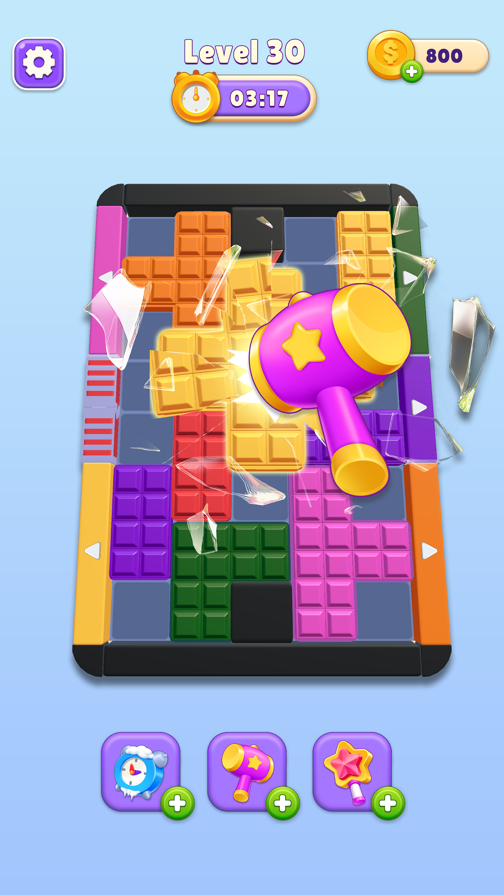 اسکرین شات 4 بازی Block Out Master: Color Jam 3D