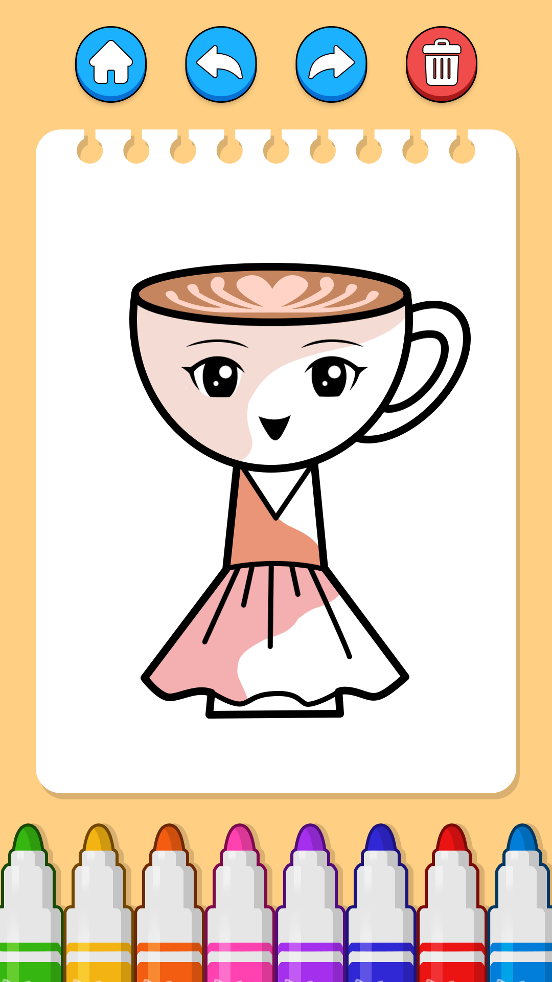 اسکرین شات 2 بازی Braindot Color: Draw Monsters