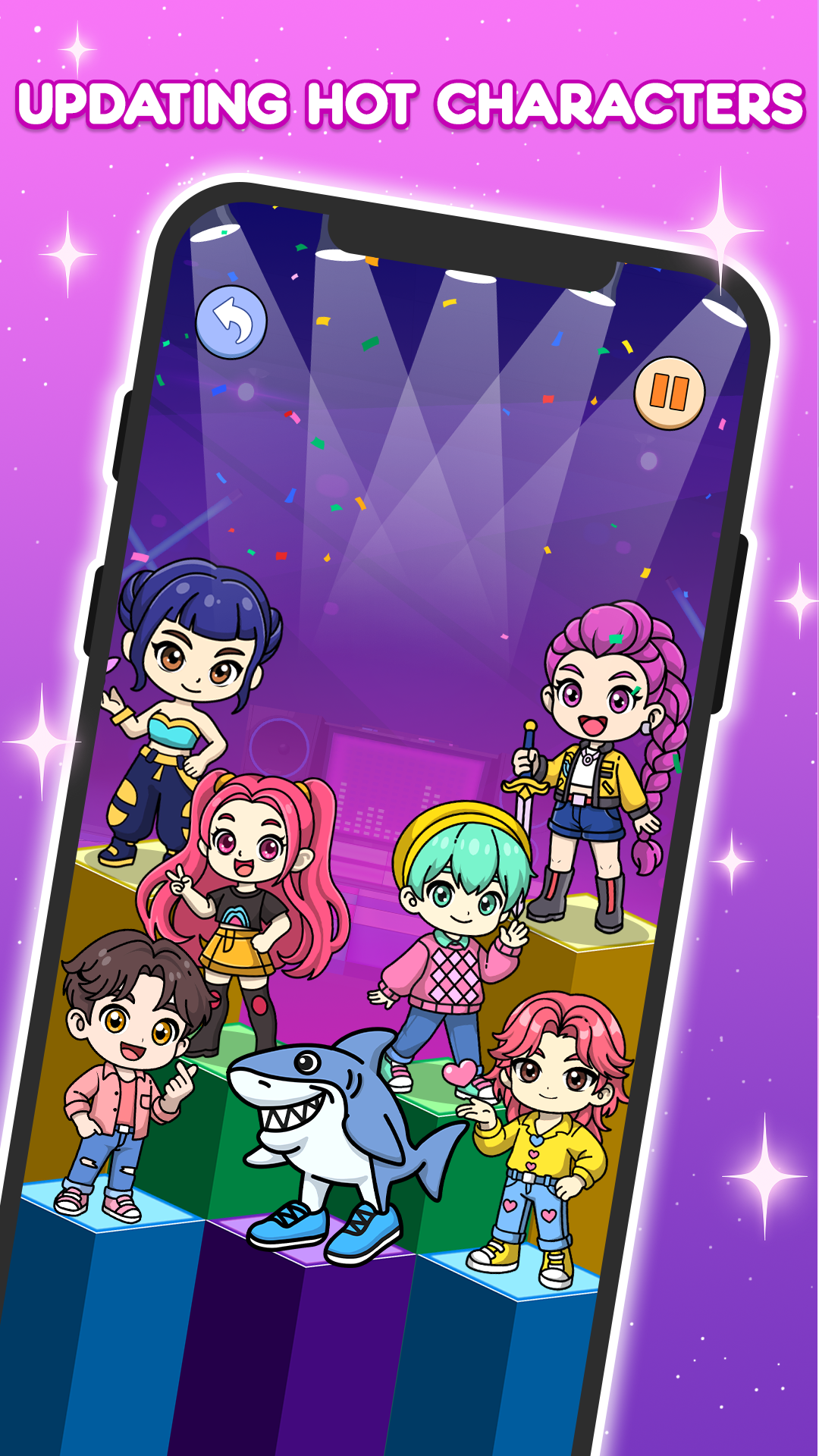 اسکرین شات 7 بازی Kpop Color: Drawing Master