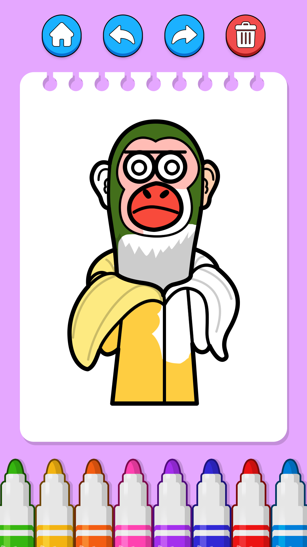 اسکرین شات 1 بازی Braindot Color: Draw Monsters