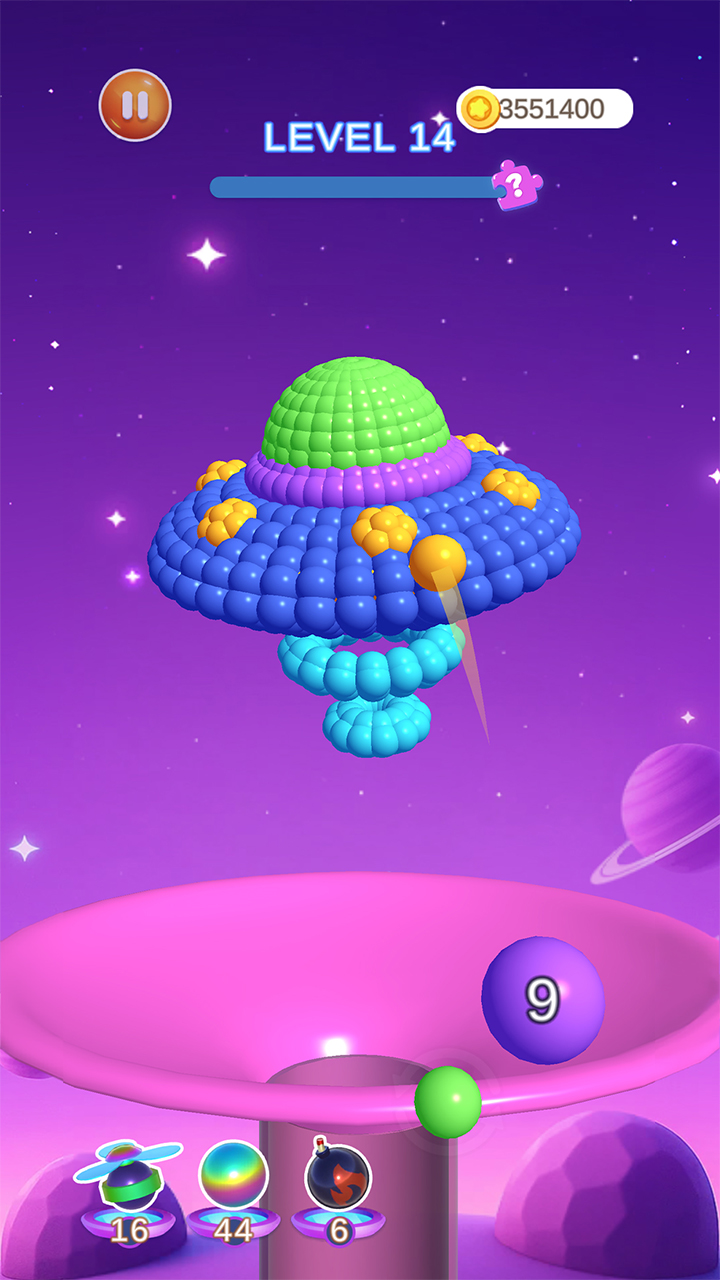 اسکرین شات 2 بازی Pearl Shooter: Color Pop