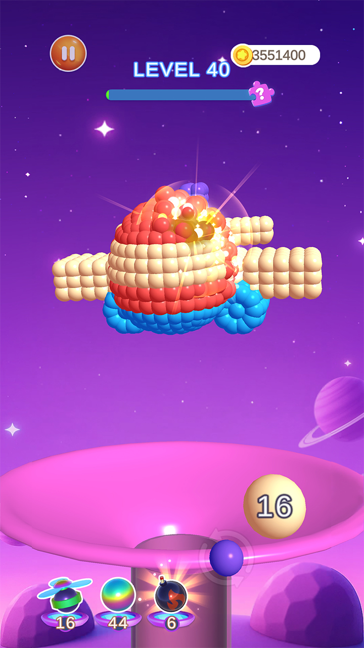 اسکرین شات 5 بازی Pearl Shooter: Color Pop