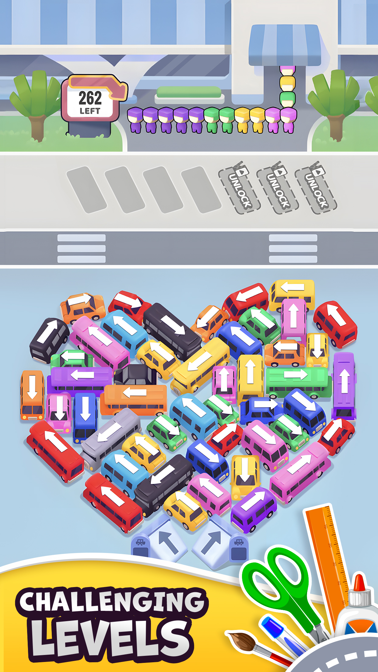اسکرین شات 3 بازی Bus Frenzy - Traffic Jam