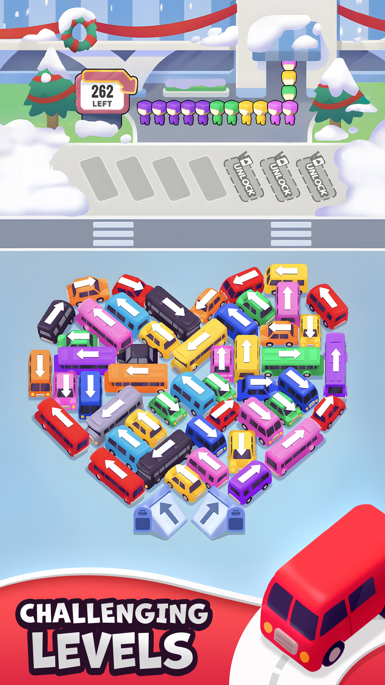 اسکرین شات 3 بازی Bus Frenzy - Traffic Jam