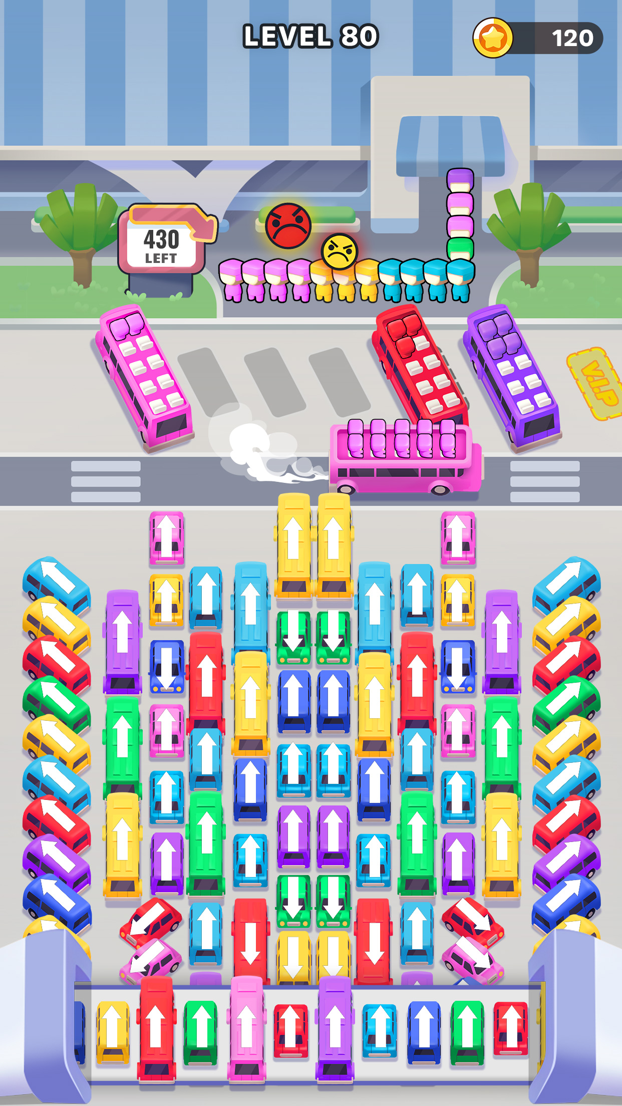 اسکرین شات 2 بازی Bus Frenzy - Traffic Jam