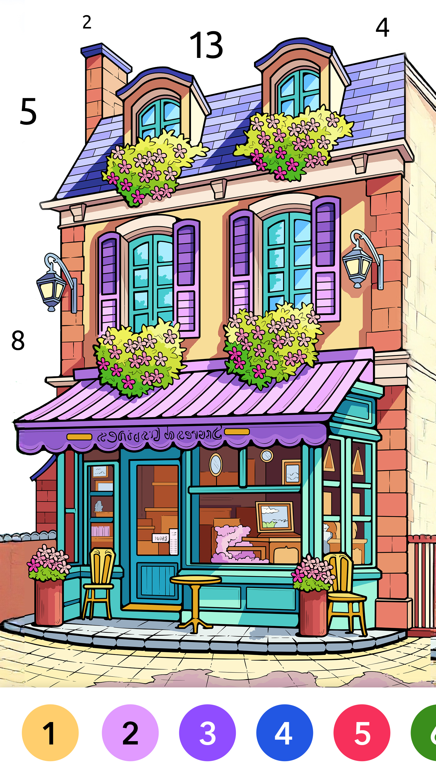 اسکرین شات 6 بازی Paint.ly - Zen Color By Number