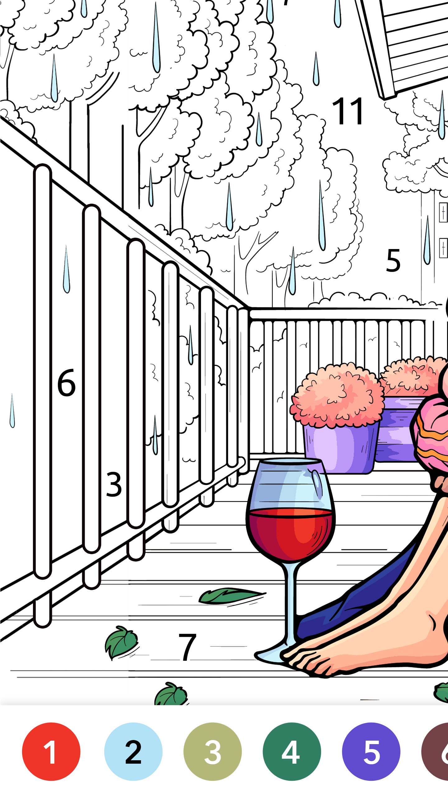 اسکرین شات 3 بازی Paint.ly - Zen Color By Number