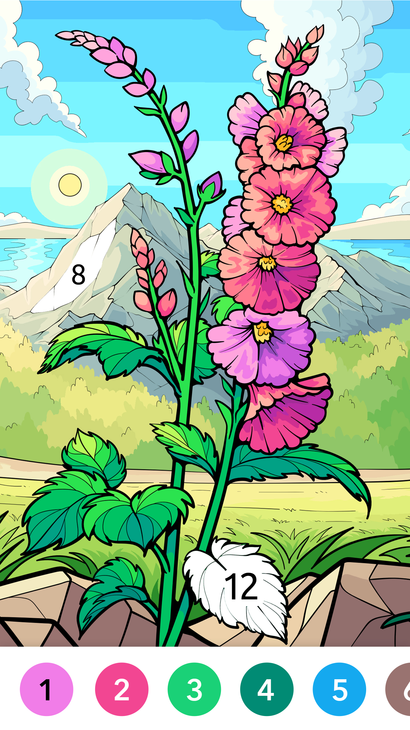 اسکرین شات 5 بازی Paint.ly - Zen Color By Number