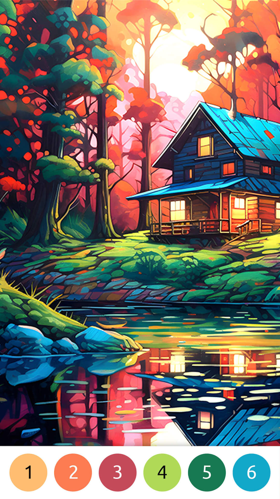 اسکرین شات 2 بازی Paint.ly - Color by Number