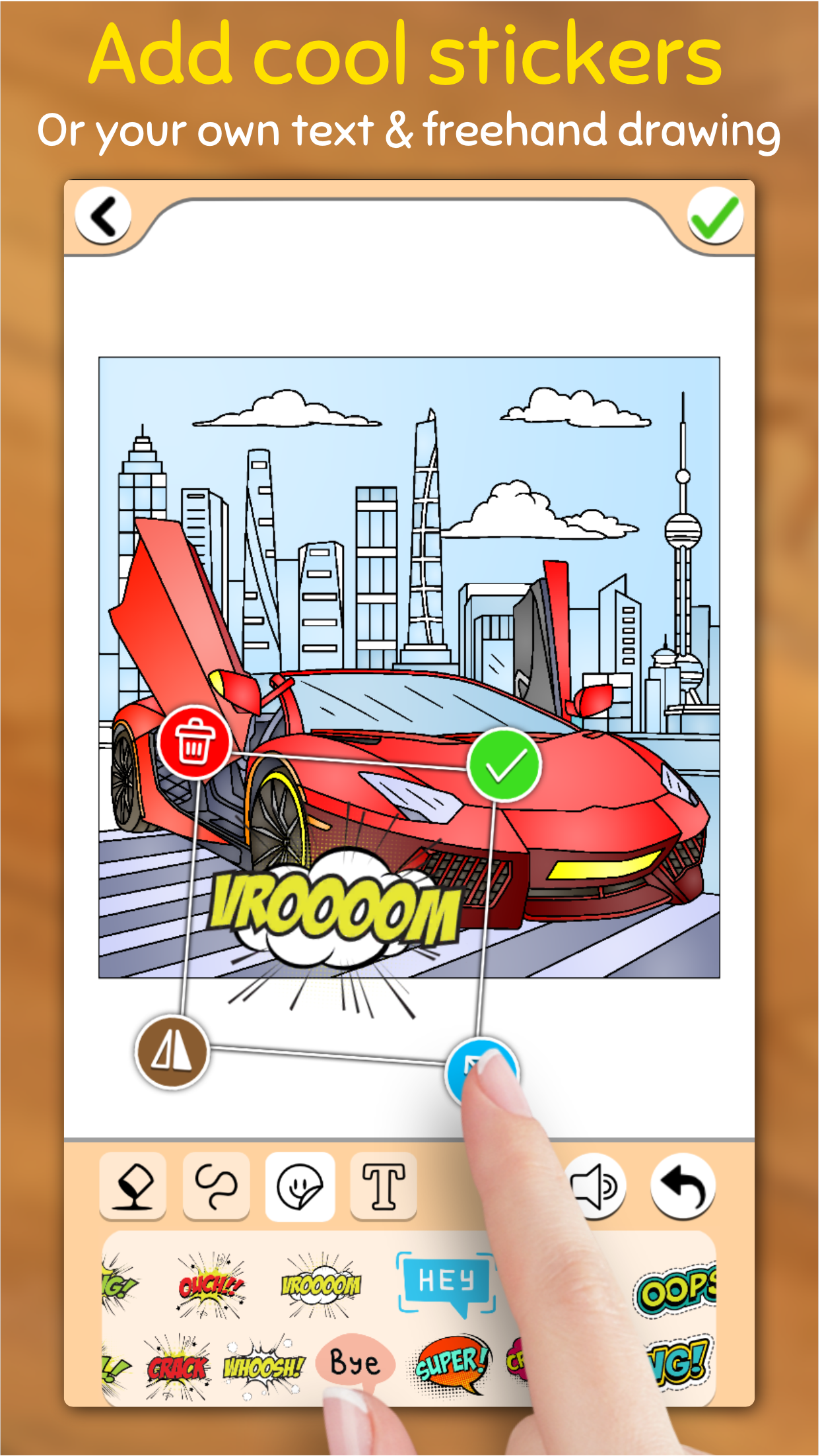 اسکرین شات 6 بازی Cars Coloring & Drawing Game