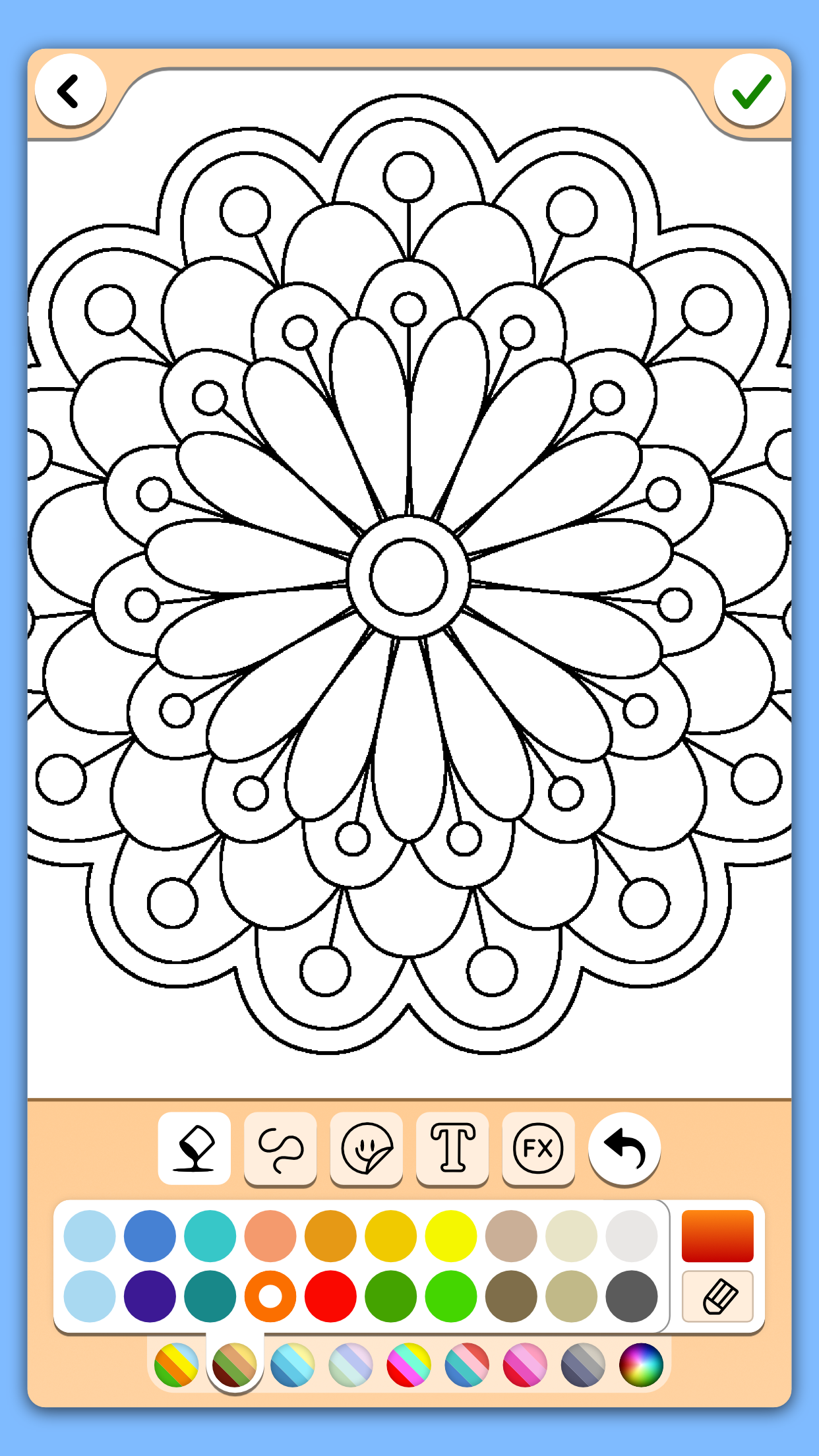 اسکرین شات 5 بازی Mandala Coloring Pages